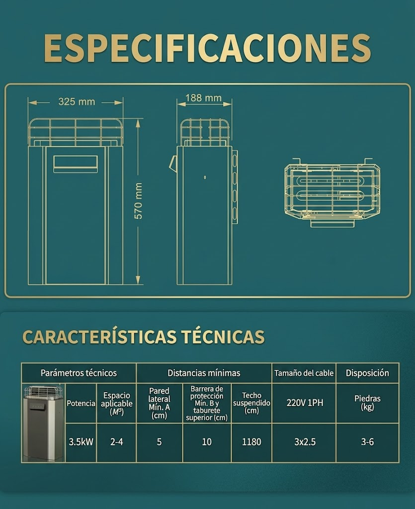 Nuevo Smart Premium 3.5kw/H control digital integrado - Imagen 4
