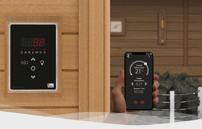Control wifi Saunova para Calefactores Mini, Nordex & Steel Corner